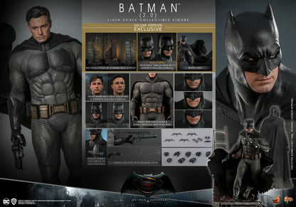 Pre-Order: BATMAN (2.0) (DELUXE VERSION) Sixth Scale Figure by Hot Toys