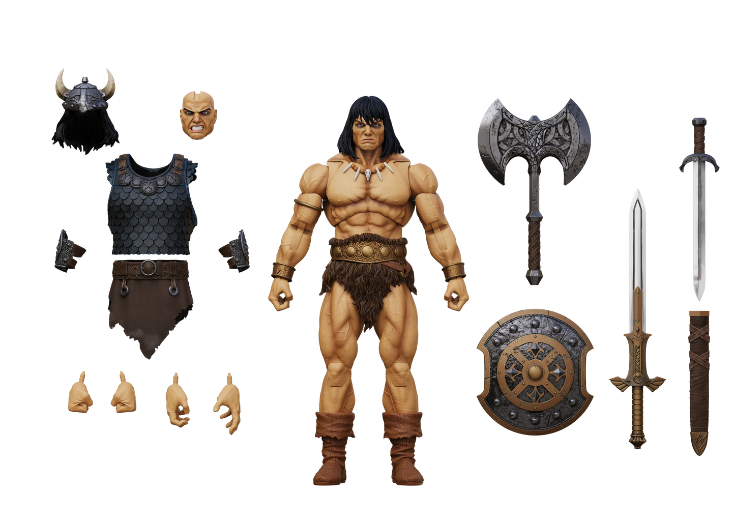 (Pre-Order) Conan the Barbarian Reaver of the Black Coast Epic H.A.C.K.S. 1:12 Scale Action Figure