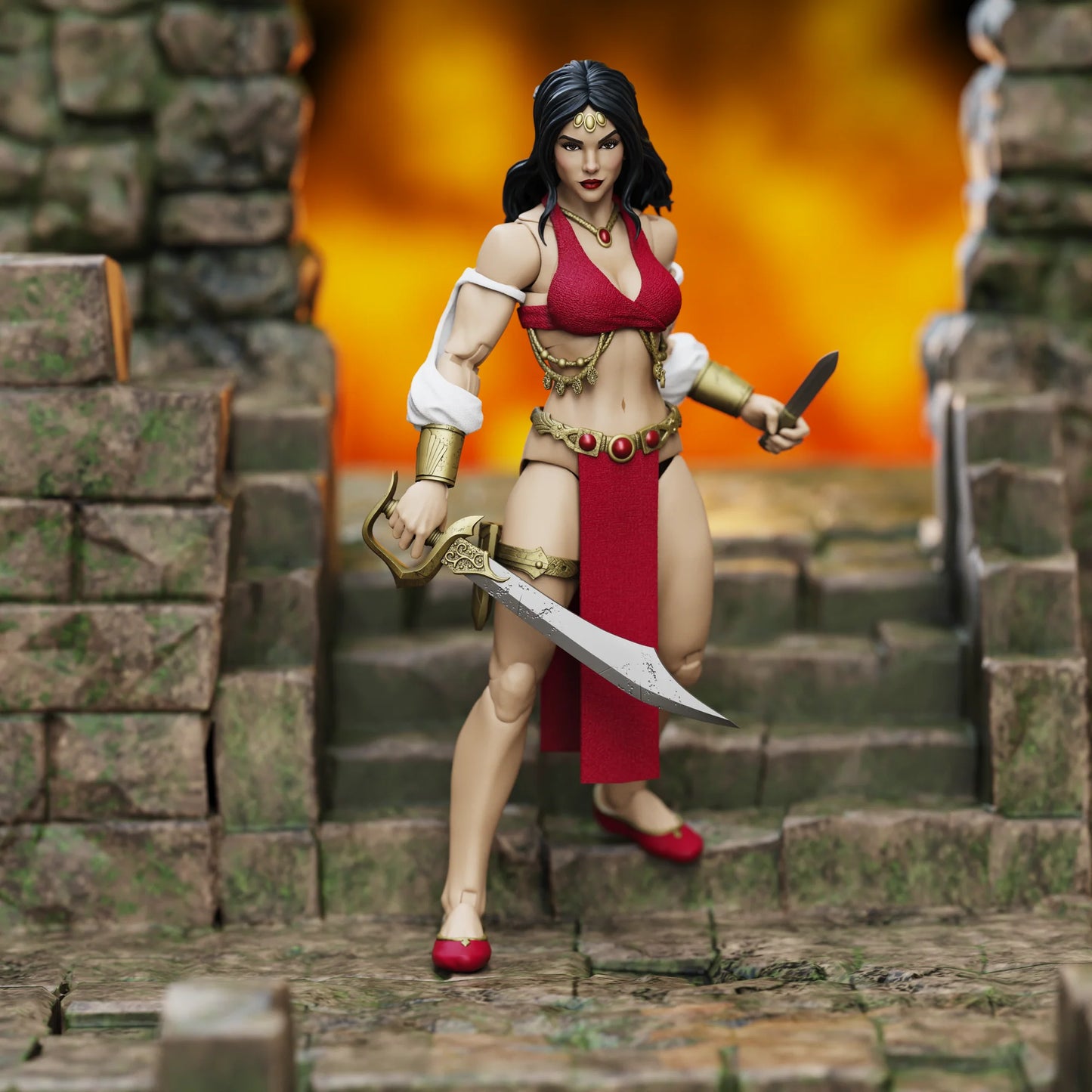 (Pre-Order) Conan the Barbarian Belit Queen of the Black Coast Epic H.A.C.K.S. 1:12 Scale Action Figure