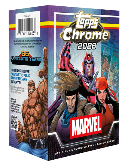 2026 Topps Chrome® Marvel Comics - Value Box