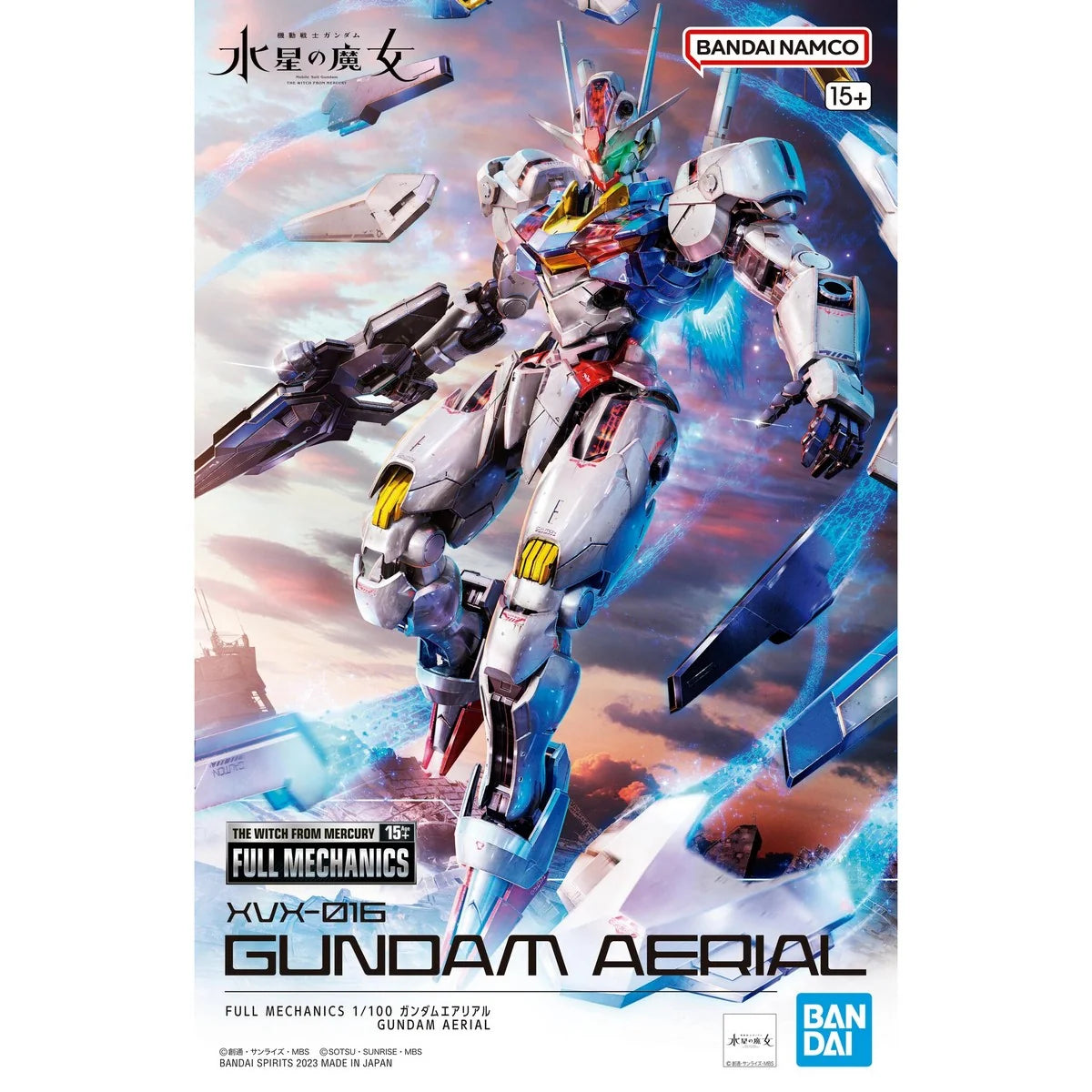Full Mechanics 1/100 XVX-016 Gundam Aerial — The Witch from Mercury