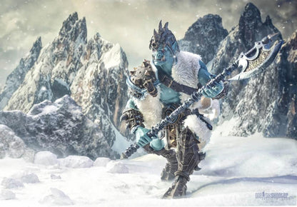 Mythic Legions: Ashes of Agbendor Frost Ogre (Ogre-scale) Action Figure