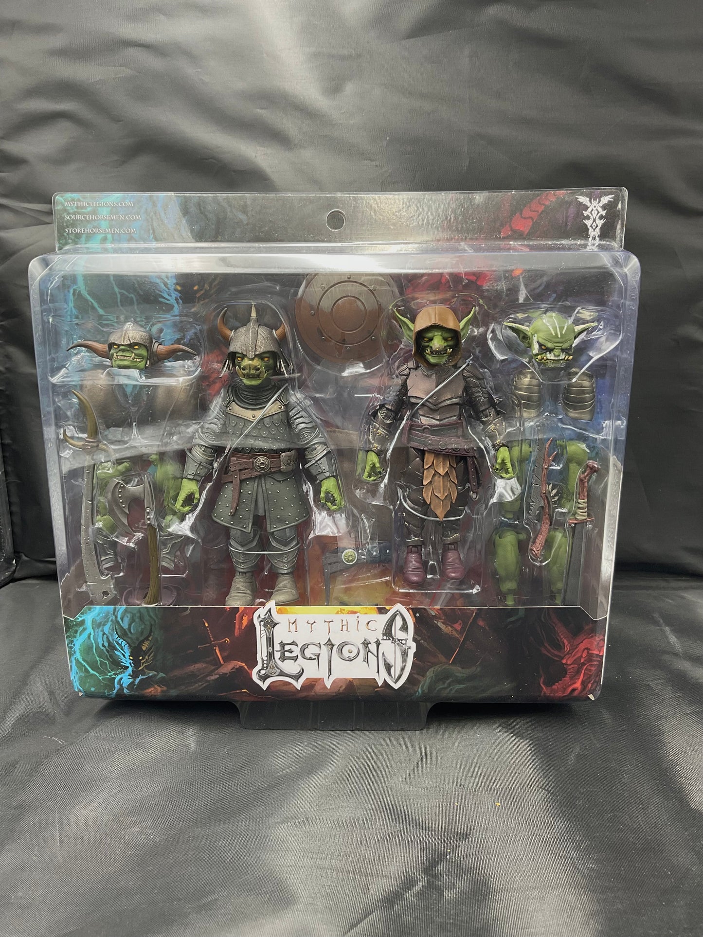 Mythic Legions: Ashes of Agbendor The Malignancy of Gobhollow Action Figure Two-Pack