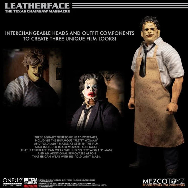 One-12 Collective Texas Chainsaw Massacre Leatherface Deluxe Action Figure