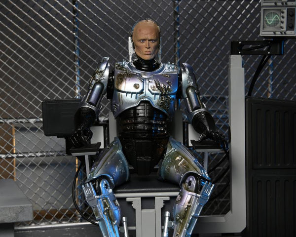 RoboCop Ultimate Battle Damaged RoboCop with Chair