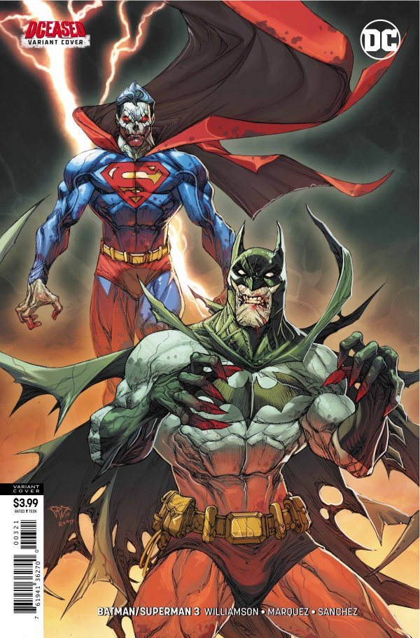 Batman / Superman #3 Paolo Pantalena DCeased Variant