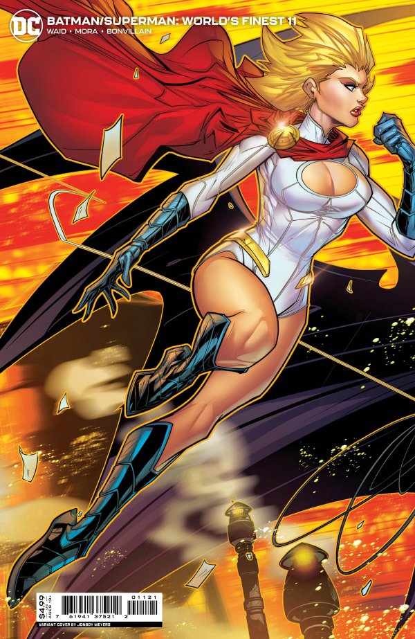Batman / Superman: World's Finest #11 Cover B Jonboy Meyers Power Girl Connecting Variant