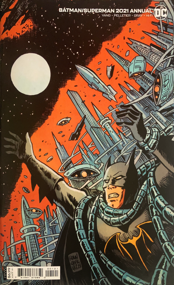 Batman / Superman 2021 Annual #1 Cover B Francesco Francavilla Flip Wraparound Variant