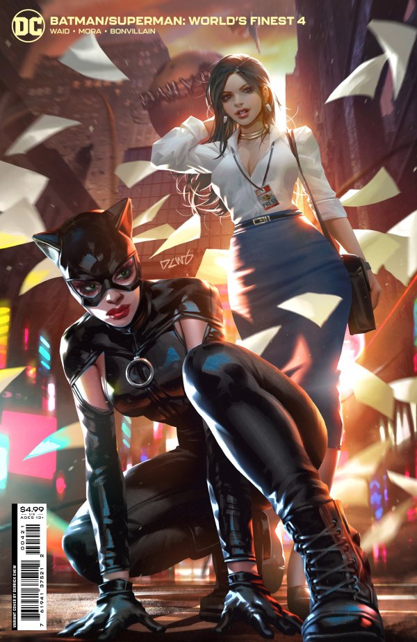 Batman / Superman: World's Finest #4 Cover B Derrick Chew Variant
