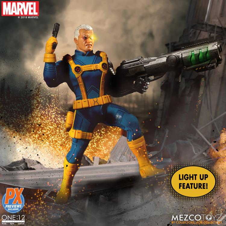 ONE:12 Collective Marvel Cable PX Previews Exclusive AF