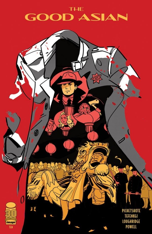 The Good Asian #10 Cover B Alex Tefenkgi Variant