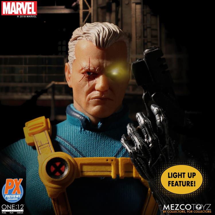 ONE:12 Collective Marvel Cable PX Previews Exclusive AF