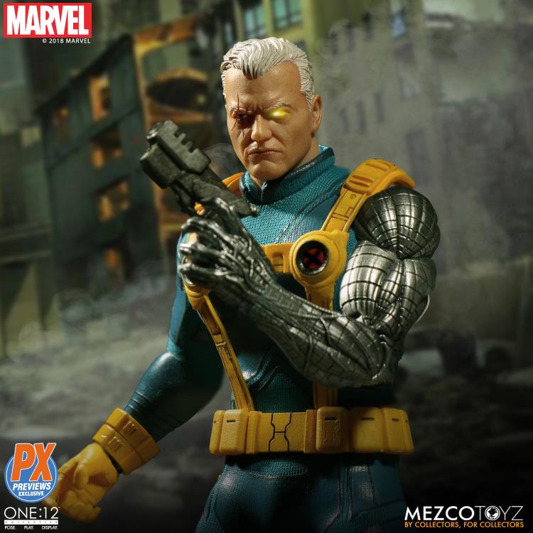 ONE:12 Collective Marvel Cable PX Previews Exclusive AF