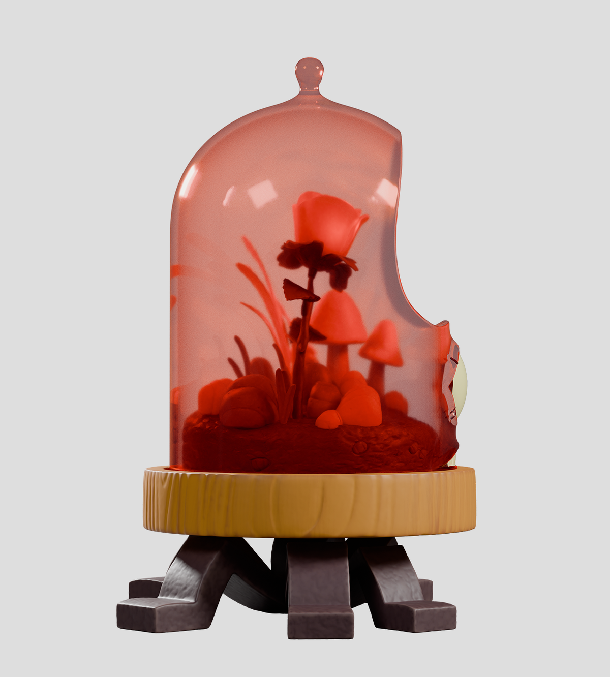 Terrorium - Crab Cloche
