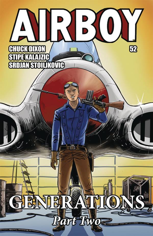 Airboy #52 cover A Stipe Kalajzic