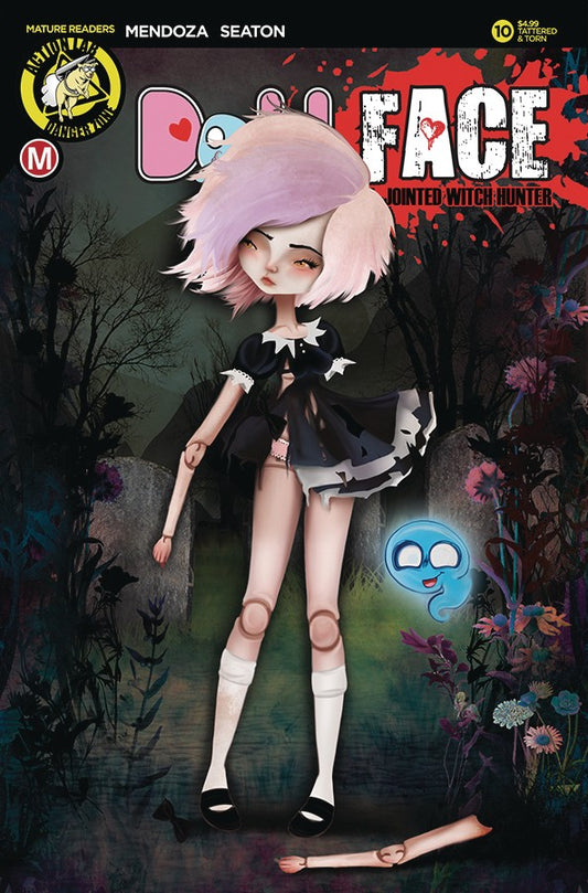 Dollface #10 Cover F Von Braun Pin Up Tattered