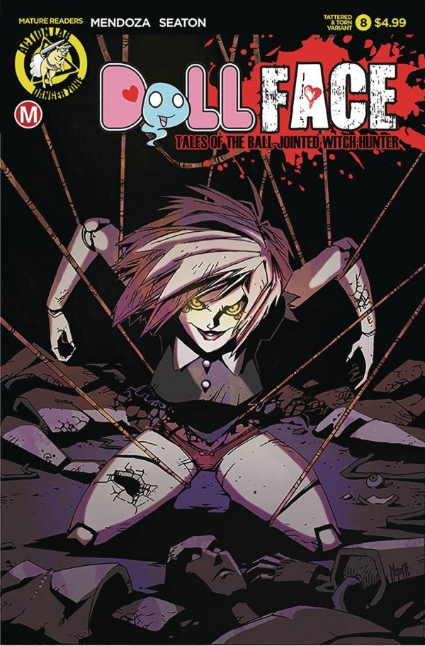 Dollface #8 Cover D Maccagni Pin Up Tattered & Torn