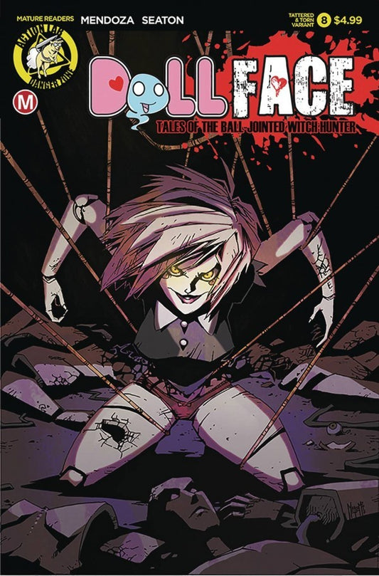 Dollface #8 Cover D Maccagni Pin Up Tattered & Torn