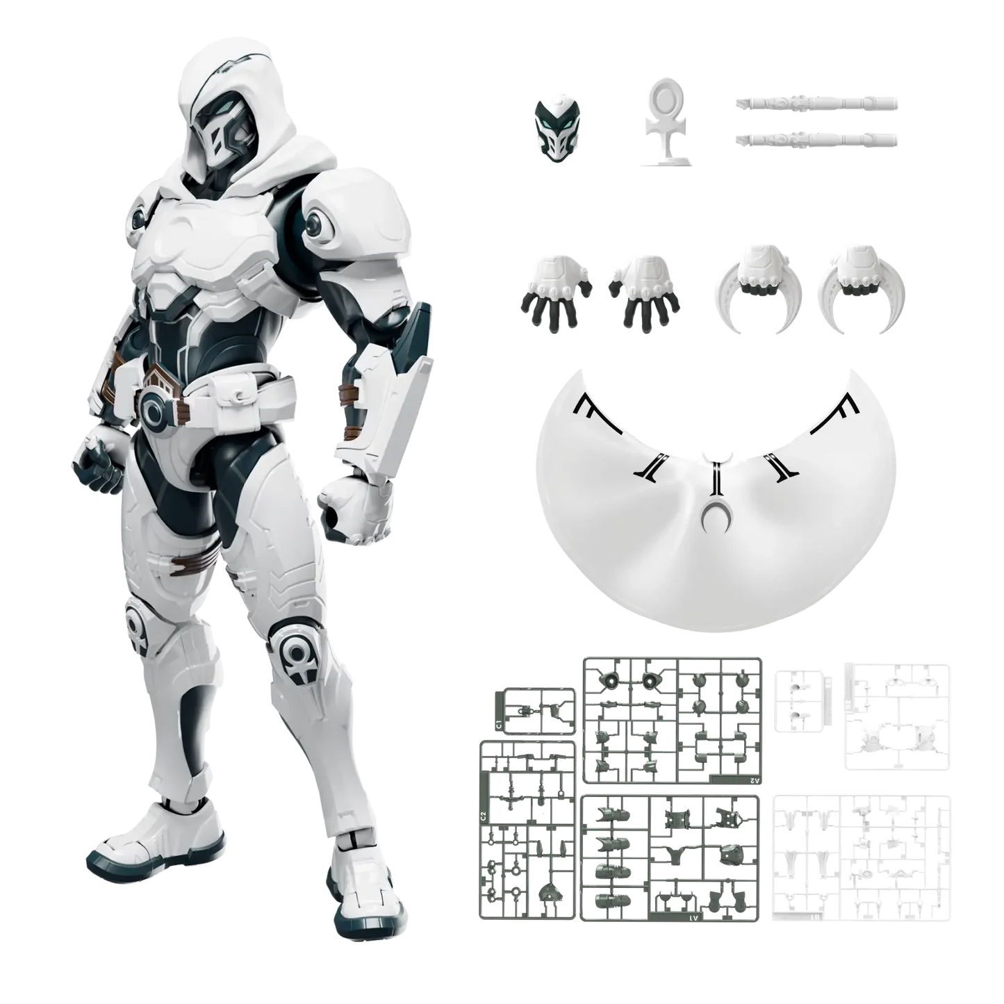 Marvel Rivals Champion Class CC10 Moon Knight Model Kit