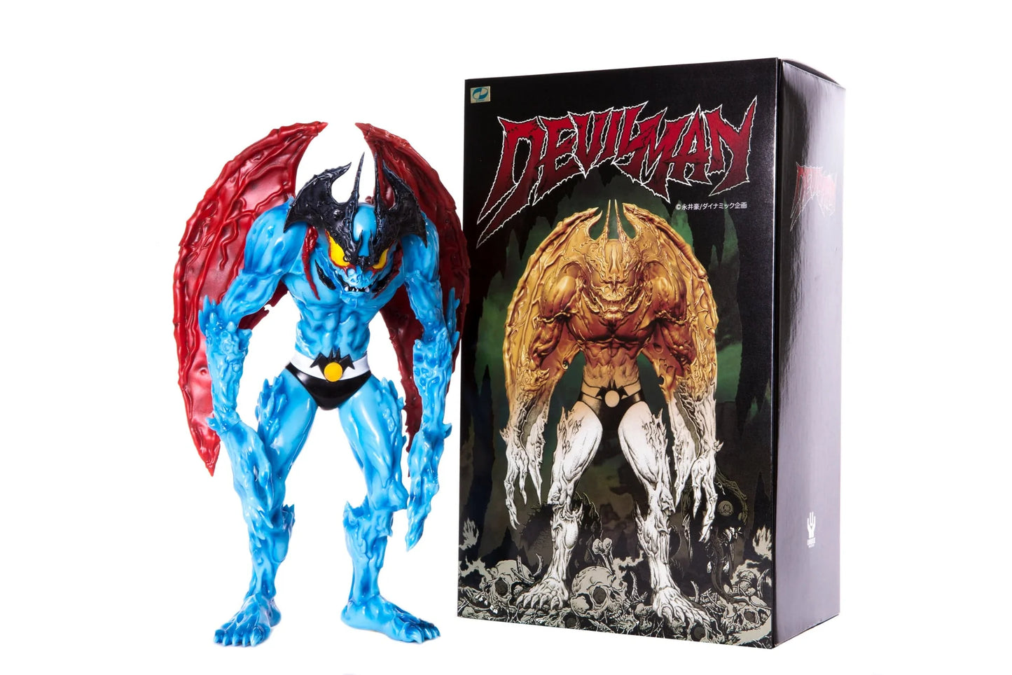Devilman (Blue Variant) Soft Vinyl Figure Unbox Industries