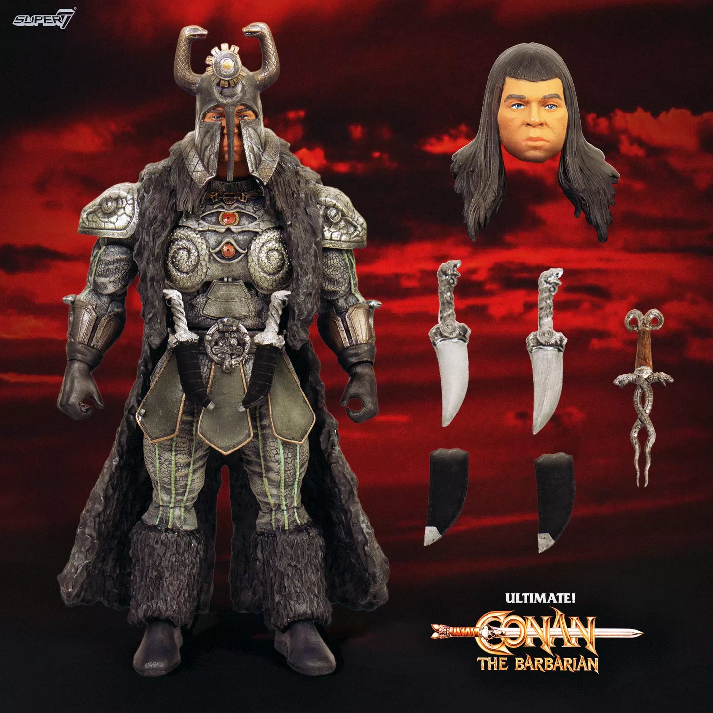 CONAN THE BARBARIAN (1982 MOVIE) - SUPER7 - THULSA DOOM - CLASSICS 7" ULTIMATE FIGURE