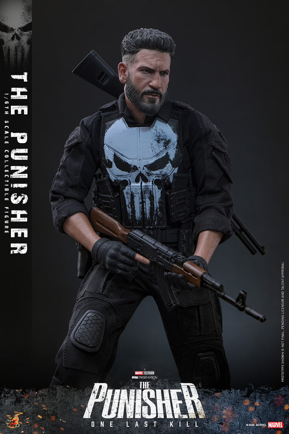 (Pre-Order) The Punisher Sixth Scale Figure