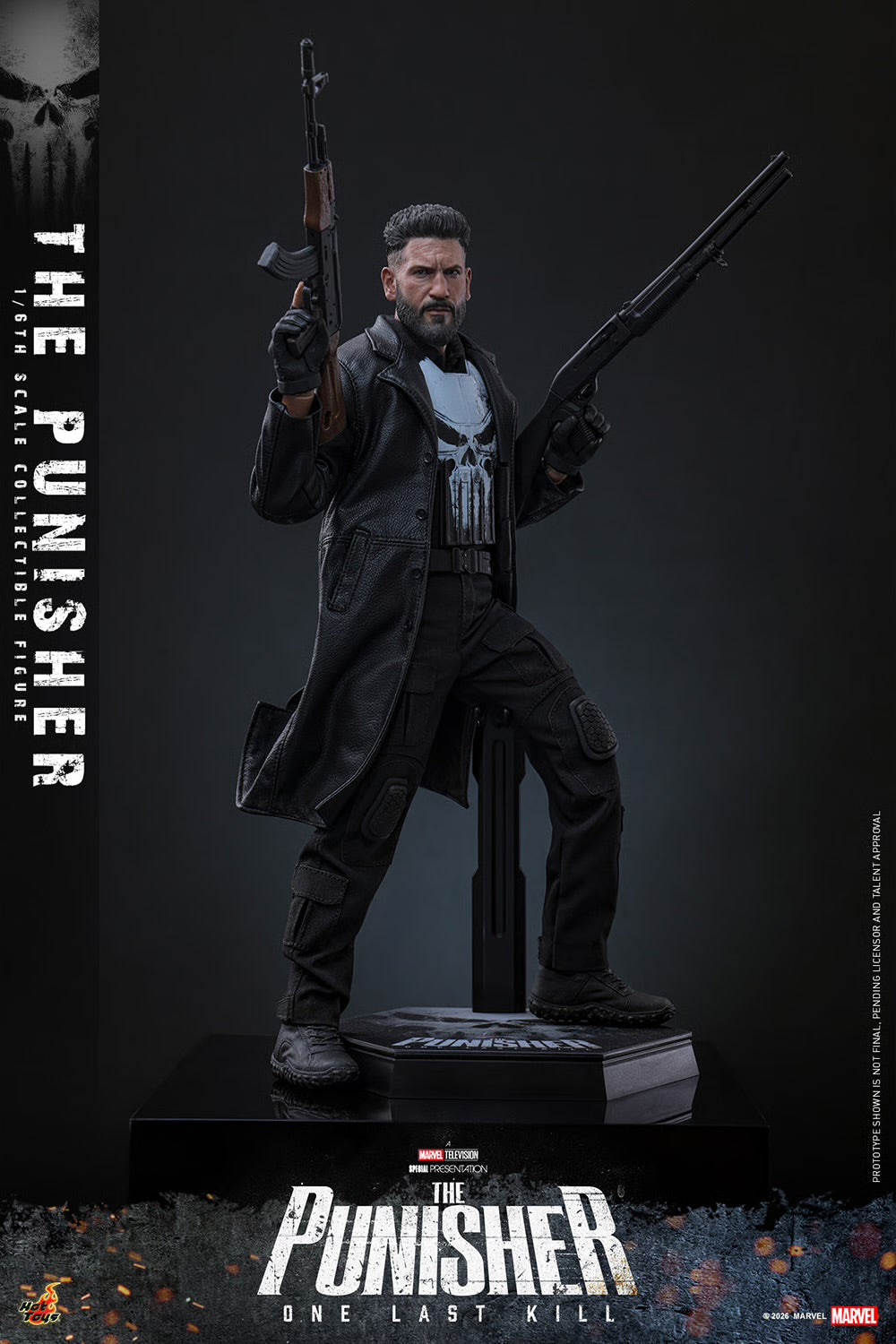(Pre-Order) The Punisher Sixth Scale Figure