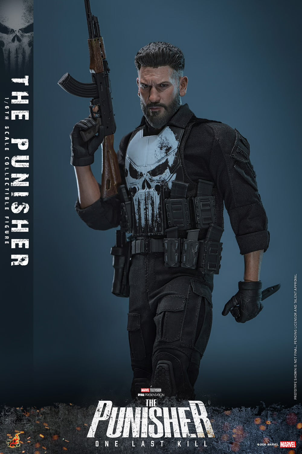 (Pre-Order) The Punisher Sixth Scale Figure
