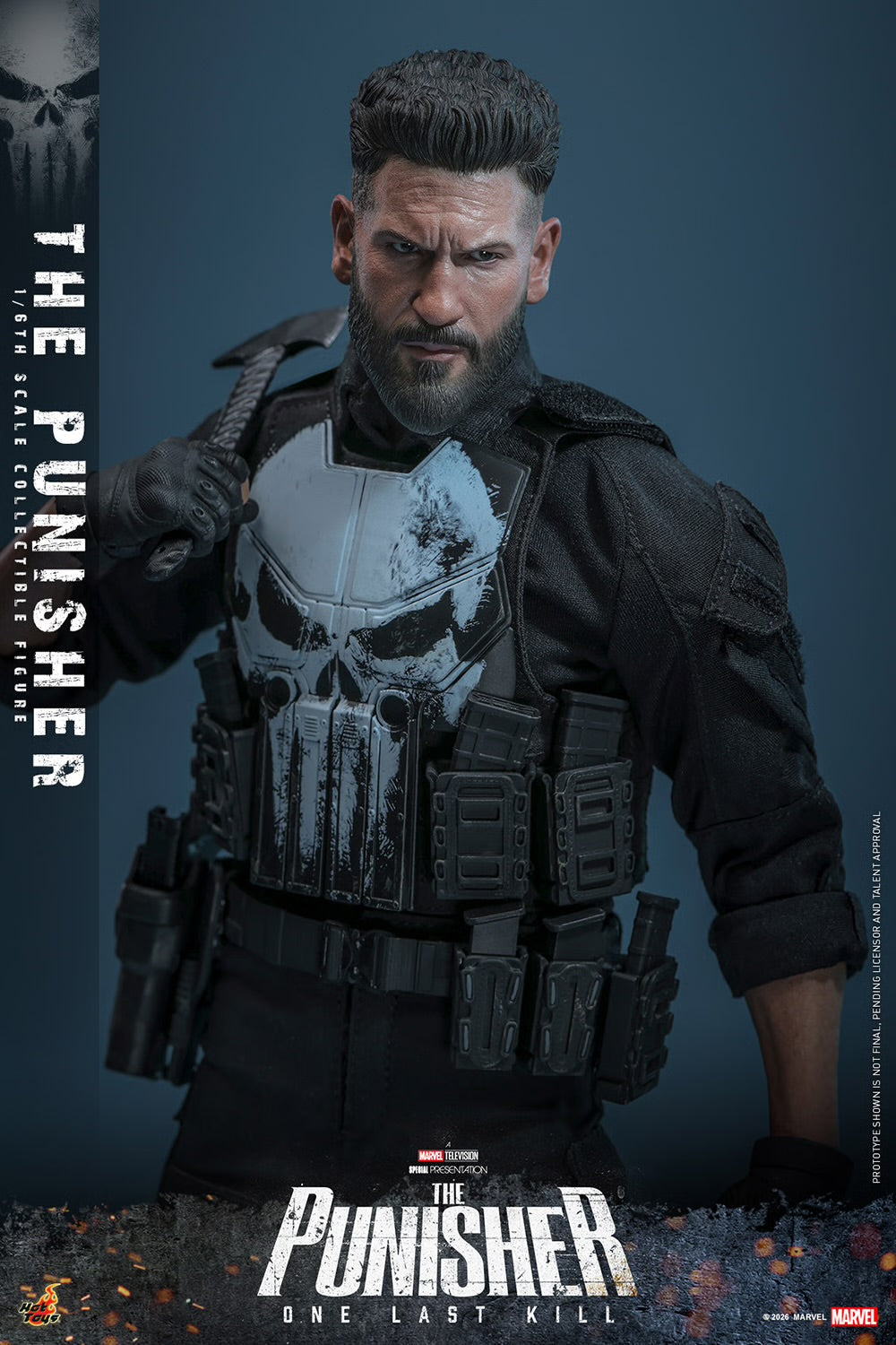 (Pre-Order) The Punisher Sixth Scale Figure