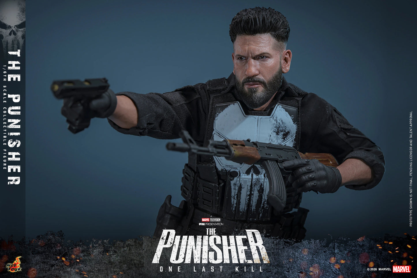 (Pre-Order) The Punisher Sixth Scale Figure