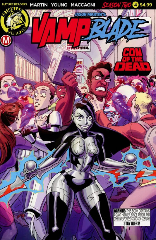 Vampblade: Season 2 #4 Cover A Winston Young