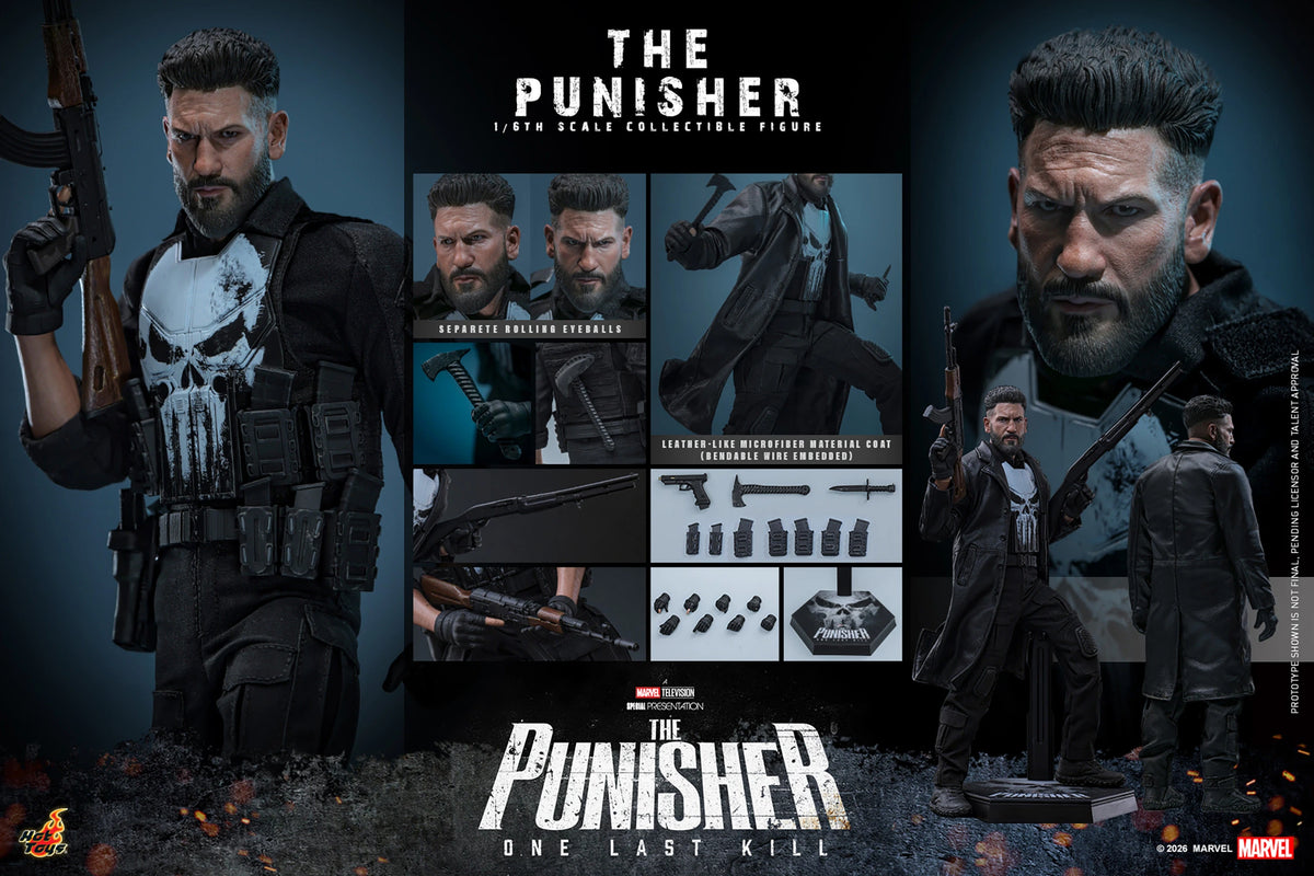 (Pre-Order) The Punisher Sixth Scale Figure