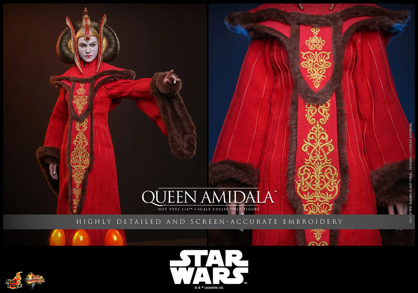 (Pre-Order) Queen Amidala Sixth Scale Figure