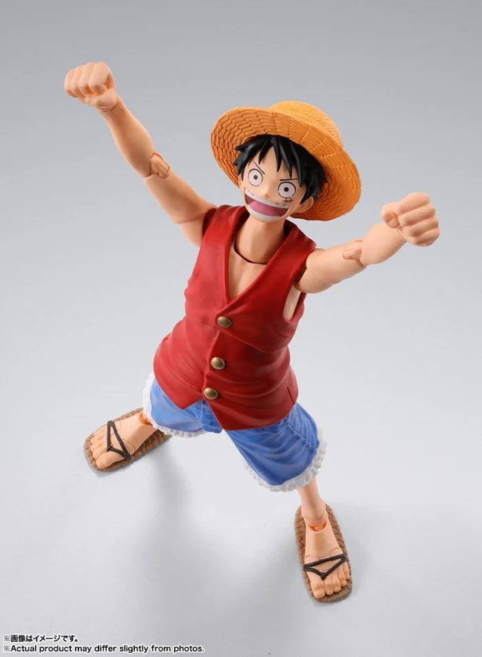 S.H. Figuarts One Piece Monkey D. Luffy (Romance Dawn) Action Figure