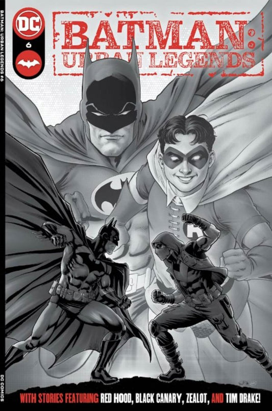 Batman: Urban Legends #6 2nd Printing Nicola Scott Black & White Variant