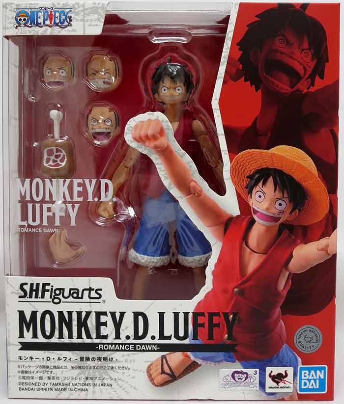 S.H. Figuarts One Piece Monkey D. Luffy (Romance Dawn) Action Figure