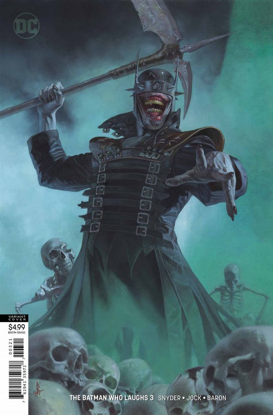 The Batman Who Laughs #3 Cover B Riccardo Federici Variant