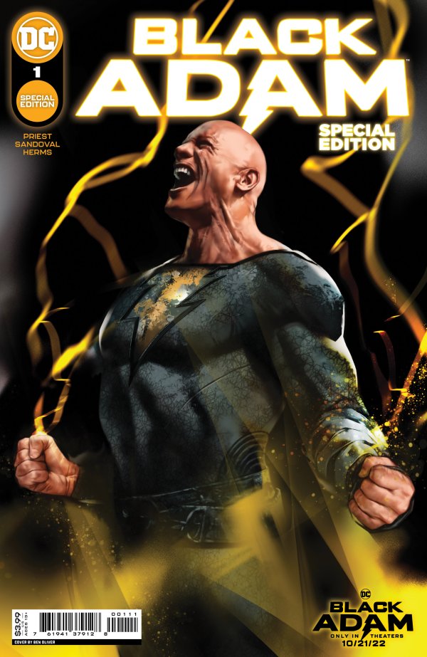 Black Adam #1 Ben Oliver Special Edition Variant Cover A Ben Oliver