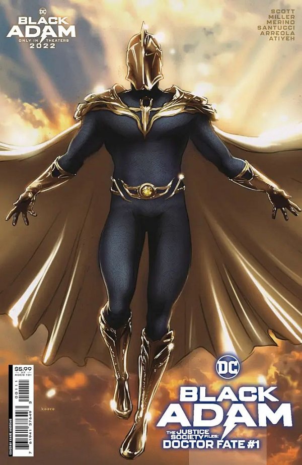 Black Adam: The Justice Society Files – Doctor Fate #1 Cover A Kaare Andrews