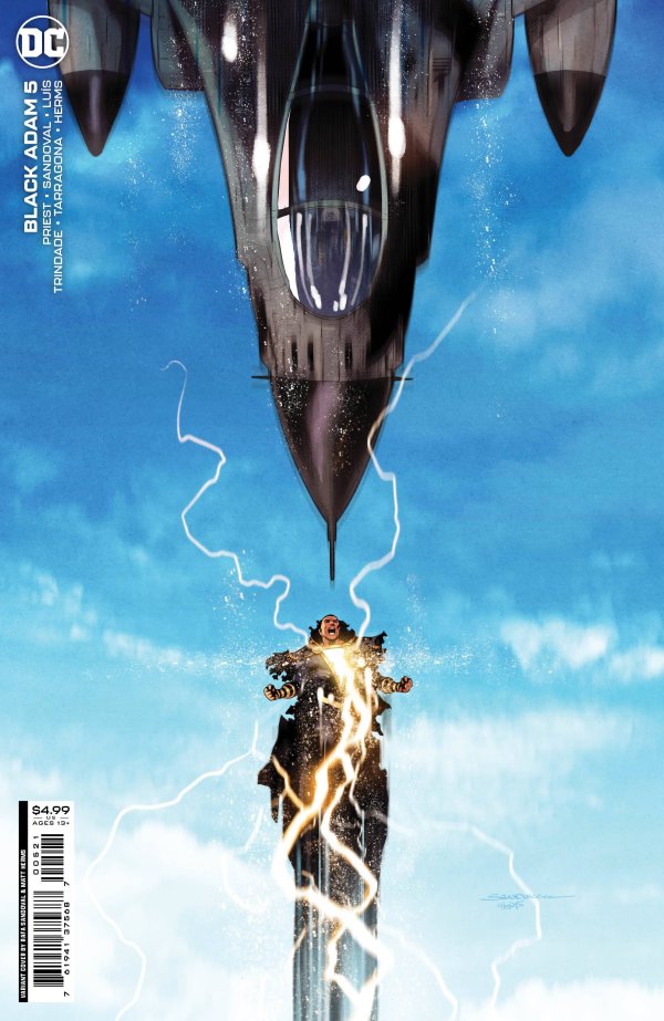 Black Adam #5 Cover B Rafa Sandoval Plane Variant