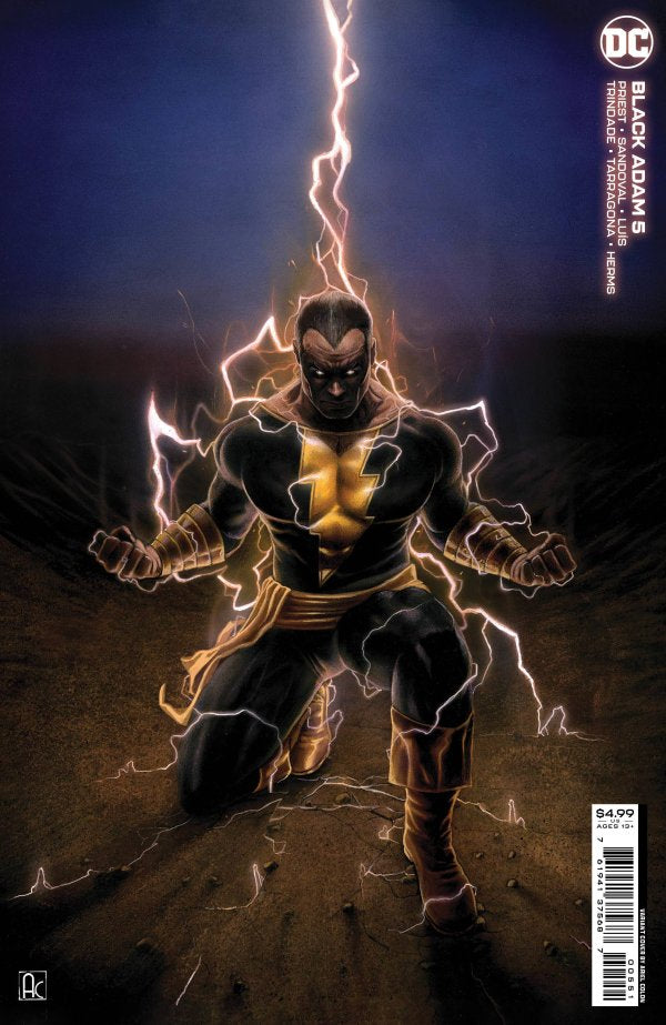 Black Adam #5 Cover C Ariel Colón Variant