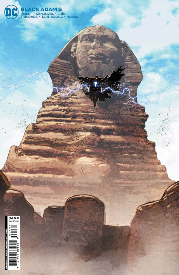 Black Adam #5 Cover F Rafa Sandoval Sphinx Variant
