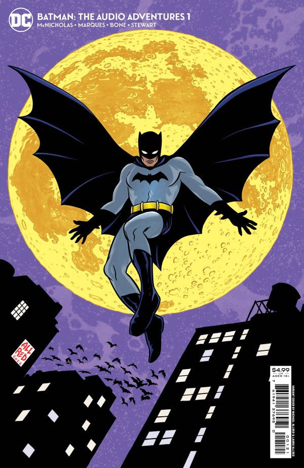 Batman: The Audio Adventures #1 Cover B Michael Allred Variant