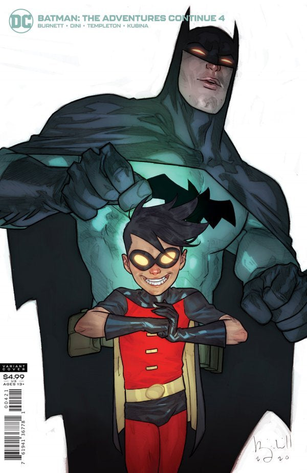 Batman: The Adventures Continue #4 Cover B Ben Caldwell Variant