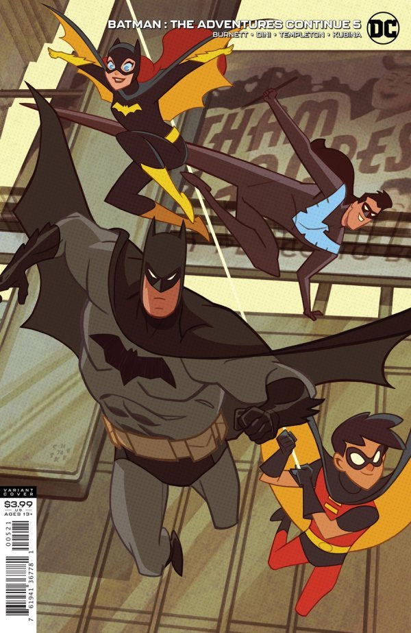 Batman: The Adventures Continue #5 Cover B Sean Galloway Variant