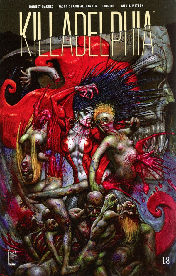 Killadelphia #18 Cover B Simon Bisley Variant