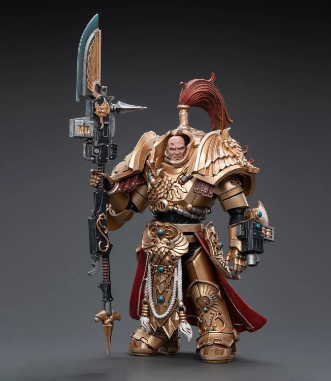 Joytoy Warhammer 40k Adeptus Custodes Shield Captain Term Armour 1/18 Action Figure