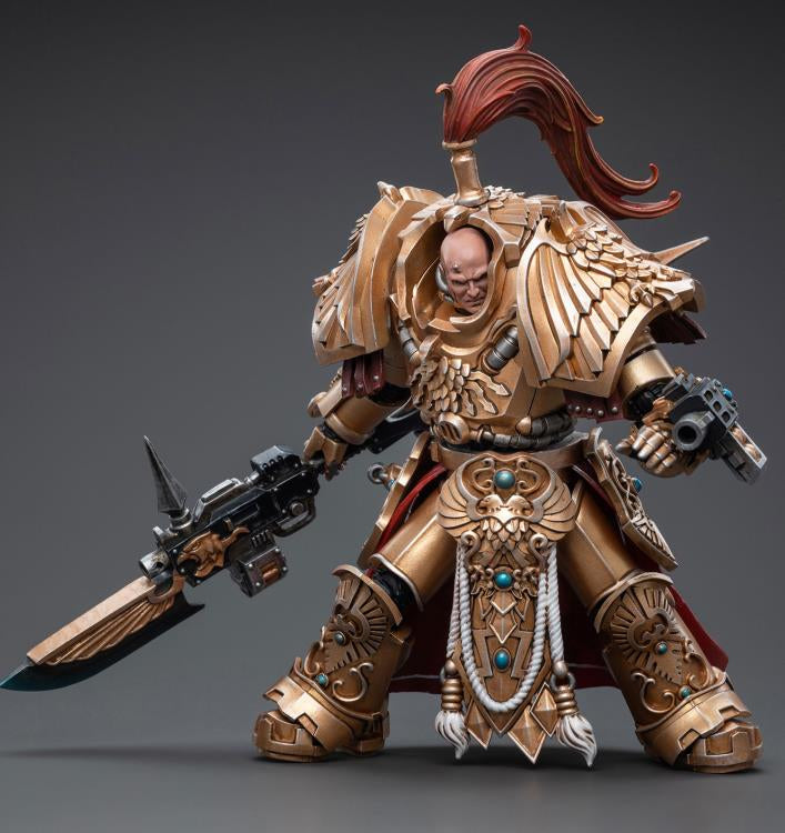 Joytoy Warhammer 40k Adeptus Custodes Shield Captain Term Armour 1/18 Action Figure