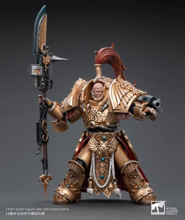 Joytoy Warhammer 40k Adeptus Custodes Shield Captain Term Armour 1/18 Action Figure