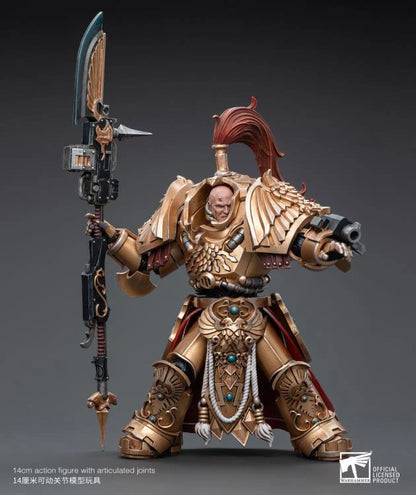 Joytoy Warhammer 40k Adeptus Custodes Shield Captain Term Armour 1/18 Action Figure
